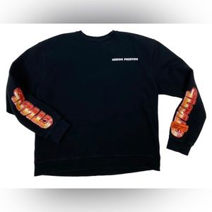 Heron Preston Men Logo Crew Sweater